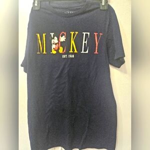 Disney Mickey Mouse Est 1928 Tshirt size small
